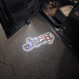 TrailGlow Wrangler Door Logo Projector | Wireless, No Drilling